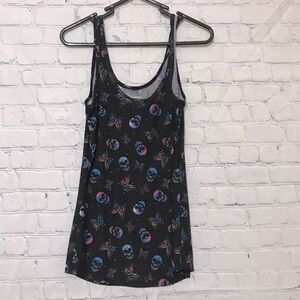 Skulls & Butterflies Tank
